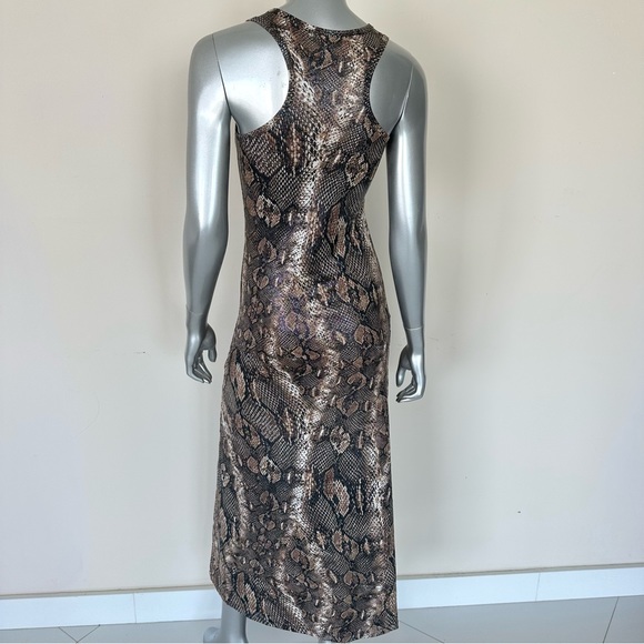 Women long dress animal print size S - Picture 3 of 6